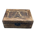 Mango Wood Keepsake Box - Buddha - Medium