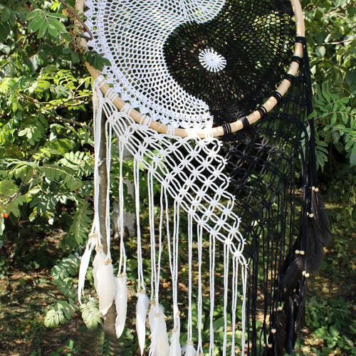 Bali Dream Catcher Ying Yang 50cm