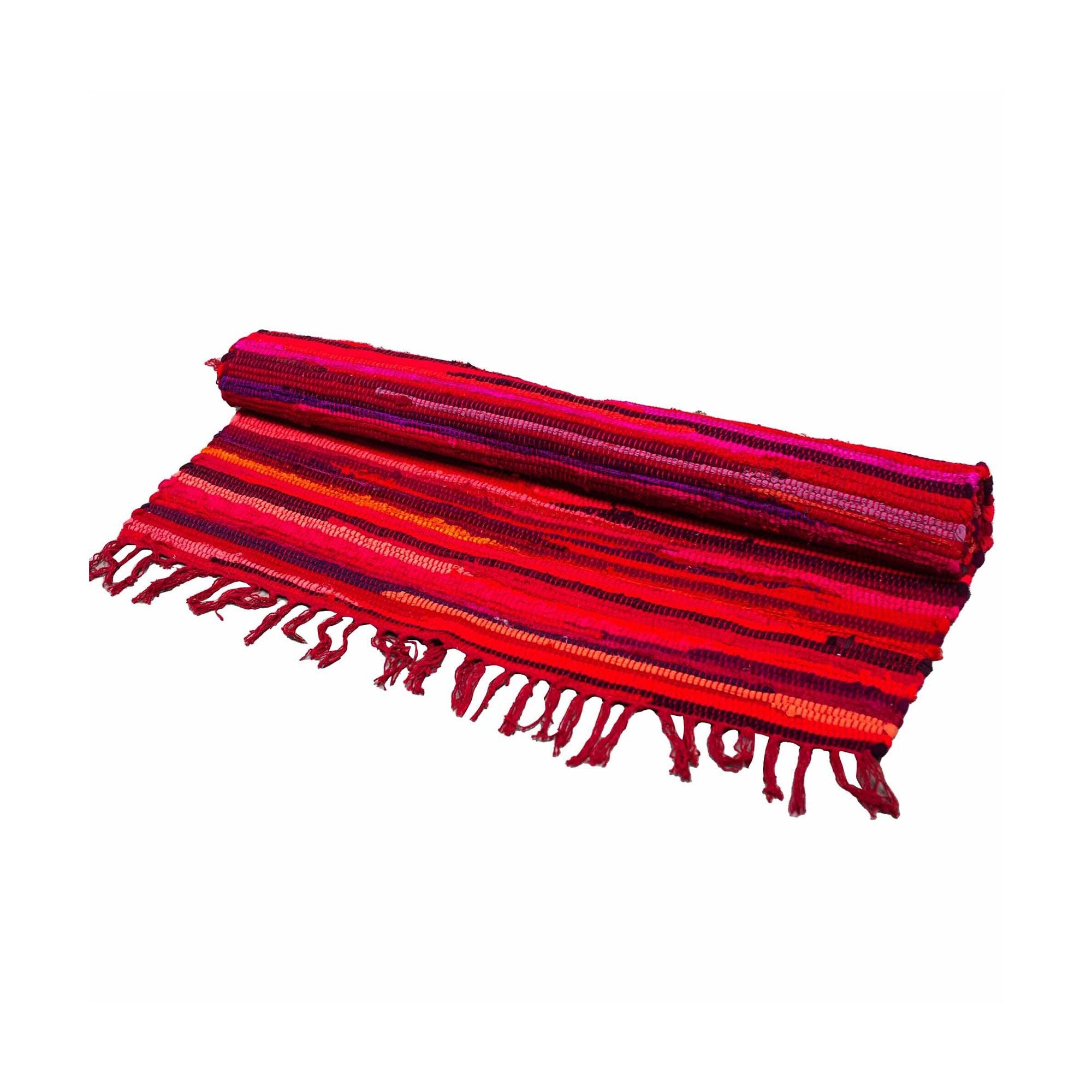 Rag Rug - Shocking Pinks